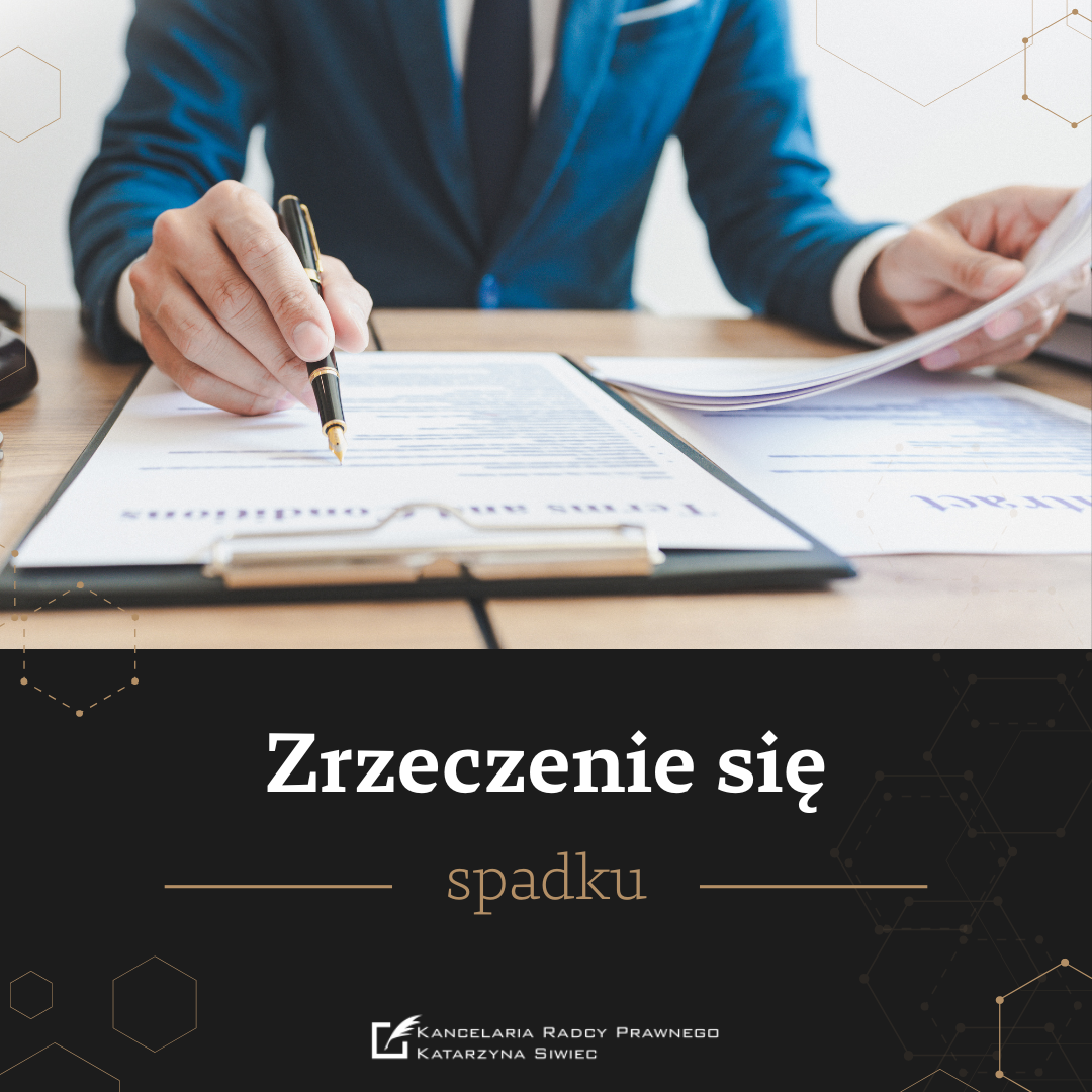 Zrzeczenie się spadku a zrzeczenie się dziedziczenia