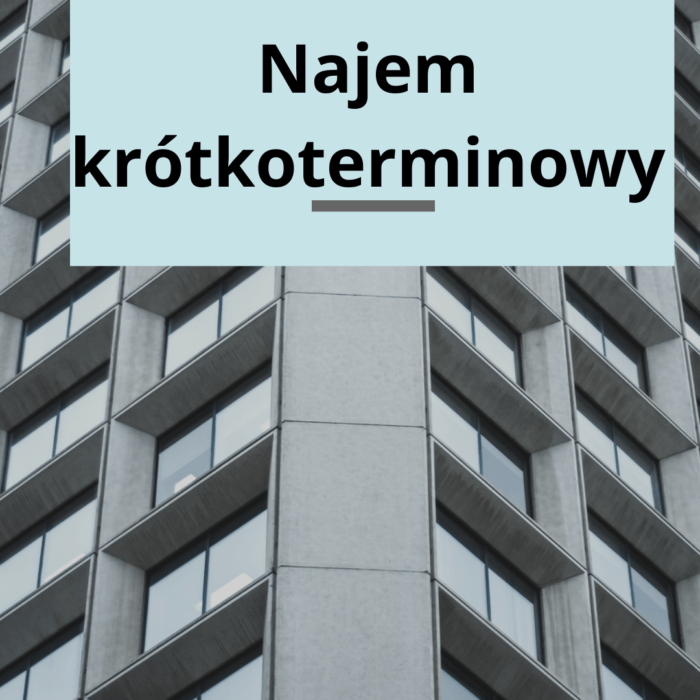 najem krótkoterminowy